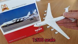 Diecast Antonov Airlines An 225 Mriya from Herpa #diecast #herpawings