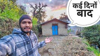 Such an atmosphere was seen after many days || Pahadi Lifestyle Vlog || Pahadi Biker || Alok Rana