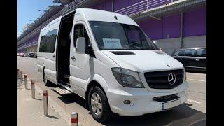 Mercedes Sprinter 18 мест. Аренда микроавтобуса бизнес класса.