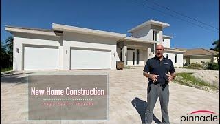 New Two-Story Home Construction in Cape Coral, Florida Pinnacle Building Solutions Brian Ludden