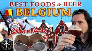 ULTIMATE FOOD & BEER TOUR IN EUROPE'S MEDIEVAL CITIES! Bruges & Ghent, Belgium