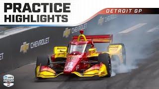 Practice 2 Highlights | 2025 Chevrolet Detroit Grand Prix | INDYCAR SERIES