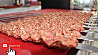 Turkish Adana KebabThe most delicious kebab recipe ASMR FOOD