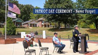 Patriot Day Ceremony | September 11, 2024