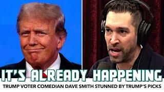 Trump Voter Comedian Dave Smith Stunned By Trump's Early Moves