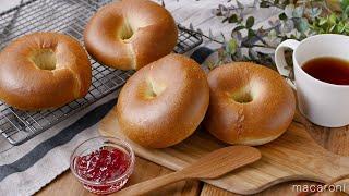 [Basic plain bagel] Made with simple ingredients! Recommended recipes for beginners 