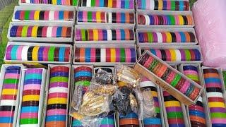 Thread bangles material unboxing # online business # YouTube.... @Dhanacollections235