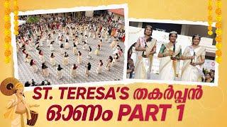 സെൻറ് തെരേസാസിലെ ഓണാഘോഷം - Part 1| St.Teresa's Onam | Nallonam | Nakshatra Gold And Diamonds