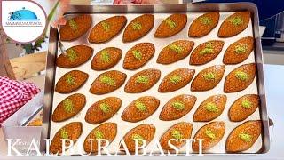 Crispy & perfect‼️ This Kalburabastı dessert will be a hit Stays fresh for days – guaranteed️