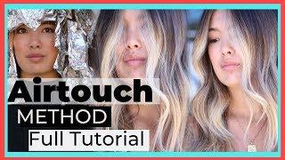 Air touch technique || Dimensional Blonde with FACE FRAME!