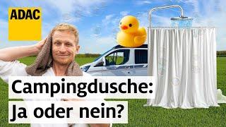 Dusche im Wohnmobil: Sinnvoll oder überflüssig? | ADAC & PiNCAMP