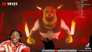 iShowSpeed reacts to Excision Shrek Rave Visual