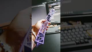 3D printed rollercoaster track #3dprinting #rollercoaster #coaster #achterbahn #freizeitpark