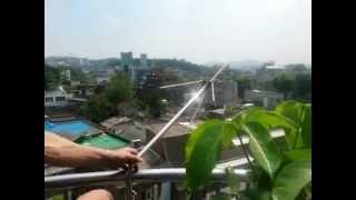 FM 안테나 ANTENNA RS3000 베란다안테나 설치동영상 cbqant