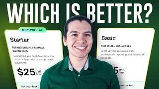 Shopify Starter Plan VS Basic Plan 2025: Complete Comparison