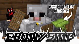 EbonySMP Ep. 1: Secret Bases, Death Holes, and the Deep Dark! Ft. The World’s Tallest Dripleaf+