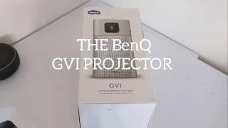 First look at the BenQ GVI Portable Projector with Wi-Fi and Bluetooth Speaker #BenQ #Projector