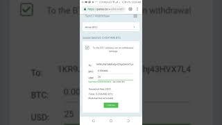 How to withdraw Bitcoin from your Pursa wallet