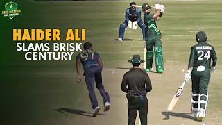 Haider Ali slams brisk century  | Pakistan Shaheens vs Sri Lanka A | 1st One-Day, 2024