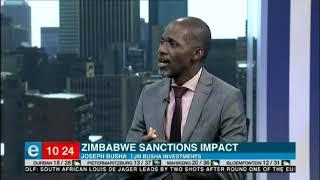 What effects have sanctions been having on Zimbabwe?