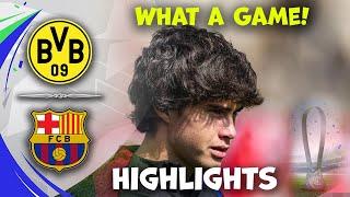 Borussia Dortmund vs Barcelona | UEFA Youth League | Highlights 11-12-2024