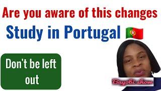 Documentation for Study in Portugal | Processes for study in Portugal |