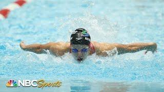 Regan Smith wins 100m butterfly in close race at the 2021 TYR Pro Swim Series | NBC Sports