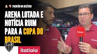 PACOTÃO DO ATLÉTICO: ARENA LOTADA E MILITO COM DÚVIDA PARA DECISÃO PELA LIBERTADORES