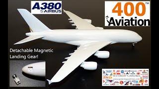 3rd & Final Version of Aviation400 Airbus A380 with Detachable Magnetic Landing Gear!