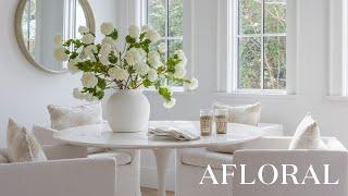 Coastal Home Floral Interiors with Afloral