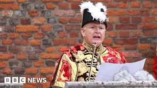 Charles III proclaimed king in historic ceremony - BBC News