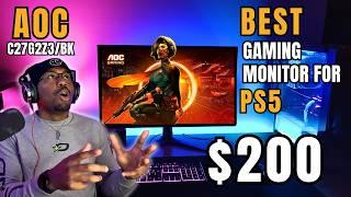 Best Gaming Monitor For PS5: AOC CQ32G3SE Competition?