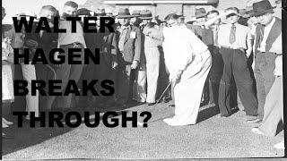 Walter Hagen Wins His First Major Title! | When Golf Was A Gentleman's Game