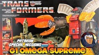 Patreon Special Missions: 1985 G1 Transformers Omega Supreme Retrospective