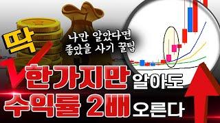 기준봉을 알면 차트가 보입니다. 이걸 알면 손쉽게 수익낼 수 있습니다. 올인원 강의