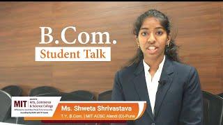 Student Talk | Shweta S. Shrivastava | MITACSC Alandi (D) - Pune