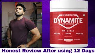 Wellversed DYNAMITE Pre-Workout | Honest Review after using 12 Days |