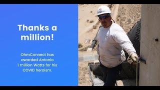 Public utilities worker honored with 1 million Watts