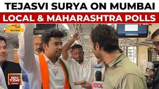 Tejasvi Surya On Mumbai Local, Maharashtra Elections & Karnataka's Economic Woes | India Today