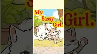My Sassy Girl. #cat #dog  #animals #animation