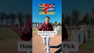 How MLB Scouts Pick Infielders #baseball