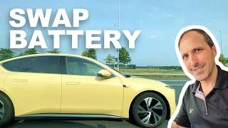 Swapping Batteries at a Charging Station - NIO Power Swap Tech -  PSS Vlaugust