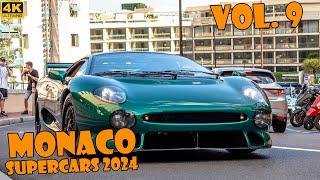 SUPERCARS IN MONACO 2024 - VOL. 9 [2024 4K]