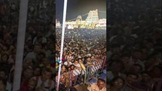 Today Heavy Crowd at TTD Brahmotsavam 2024 Garuda vaganam