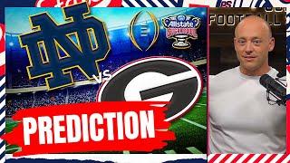 UGA vs Notre Dame - Josh Pate's Sugar Bowl CFP Prediction