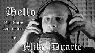 HELLO (ADELE)  COVER by MIKE DUARTE  Not more corruption in  DR'