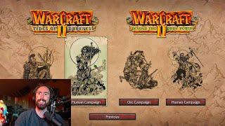 I played Warcraft II, the game of my childhood..