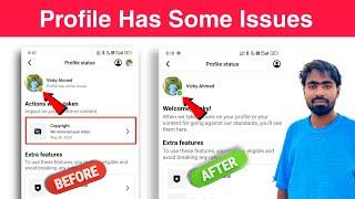 Profile Has Some Issues Problem ️ Profile Has Some Issues Kaise Hataye | Tech Frack #tech