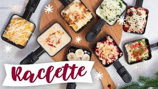 Besondere RACLETTE Ideen | herzhafte & süße Pfännchen | Rezepte, die ihr PROBIEREN müsst!