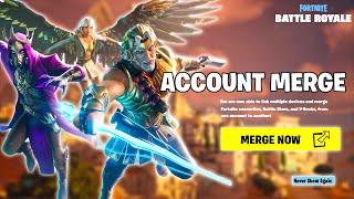 HOW TO MERGE FORTNITE ACCOUNTS! (SEASON 2)